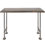 Restore by Pipe DÉCOR Live Edge Wood Console Table 48 in. x 16 in. x 34 in. by PipeD%C3%A9cor
