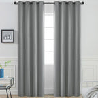 Yakamok Room Darkening Curtains 52x90 inch Length Dove Grey-Living Room | 2 by Yakamok