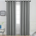 Yakamok Room Darkening Curtains 52x96 inch Length Dove Grey-Living Room | 2 by Yakamok