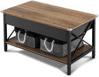 VINGLI 36" Lift Top Coffee Table - Image 6