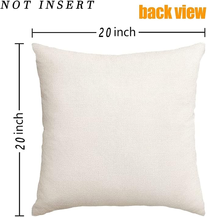 RABUSOFA Outdoor Birds Pillow Covers 20x20 Inch, Lumbar Small Throw Pillows - Image 6