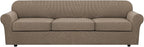H.VERSAILTEX 4 Piece Stretch Sofa Covers by HVERSAILTEX