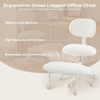 Pinmoco Ergonomic Cross Legged Office Chair - Image 3