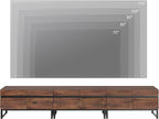 WAMPAT Modern TV Stand for 32-110 Inch TVs, Wood Entertainment Center - Image 5