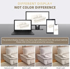 KEIKI 73.2" Convertible Futon Sofa Bed Queen Size, 3-in-1 Pull Out Couch - Image 6
