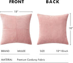 MIULEE Blush Pink Decorative Throw Pillow Covers - Image 6