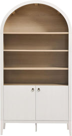 Modway Nolan Tall Arched Storage Display Cabinet in Ivory - Image 8