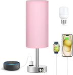 Fenmzee Pink Lamp for Bedroom Nightstand - Image 6