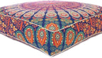 Mandala Floor Pillow Cover Meditation Cushion Seating Throw Hippie Round - Image 3