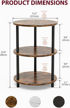 XBurmo Small Round End Table - Image 3