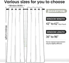 SimpleHome 100% Blackout Curtains - Image 2