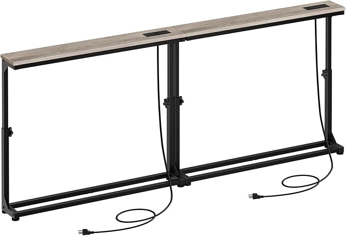 HOOBRO Narrow Console Table Set of 2 by HOOBRO