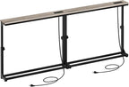 HOOBRO Narrow Console Table Set of 2 by HOOBRO