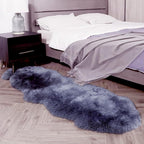 IRIWOOL Premium Genuine Fur Sheepskin Rug Real Australia Sheepskin Natural - Image 2