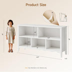 ONBRILL Montessori Shelf, 5 Cube Toy Storage Organizer - Image 2