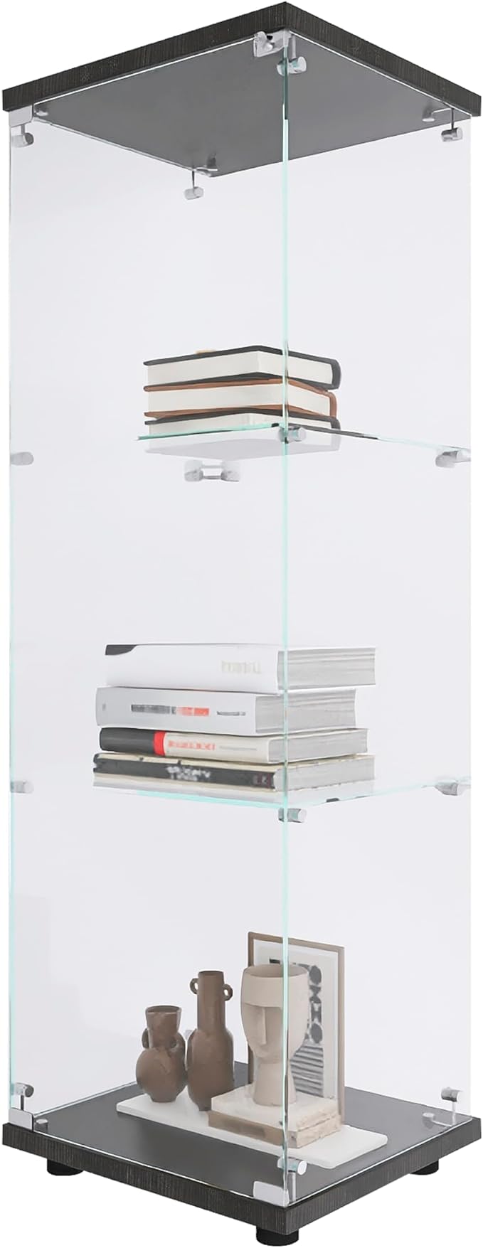 Beauty4U One-Door Glass Display Cabinet, Collection Display, Quick Installation - Image 7