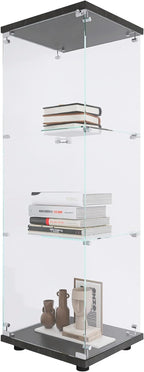 Beauty4U One-Door Glass Display Cabinet, Collection Display, Quick Installation - Image 7