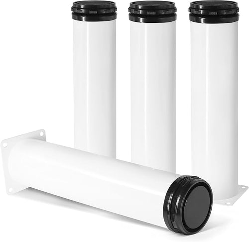 10 Inch Metal Furniture Legs Stainless Steel Adjustable Legs White Metal Legs by Masendelk