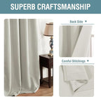 H.VERSAILTEX Room Darkening Curtain Thermal Insulated Curtain - Image 3