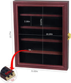 VERANI Minifigures Miniature Display Case Collectibles Display Box Wall Mount - Image 4