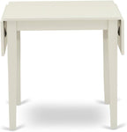 East West Furniture NDNO5-LWH-W 5 Piece Dinette Set - Image 4