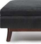 SIMPLIHOME Owen Rectangular Storage Ottoman - Image 10