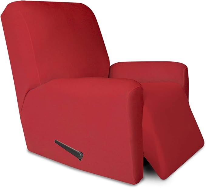 PureFit Stretc Recliner Chair Covers Fleece Soft Couch Covers by PureFit