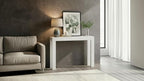 Plank+Beam Modern Solid Wood Console Table, 46 Inch, Sofa Table, Narrow - Image 2