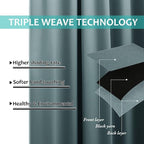 NICETOWN 100% Blackout Short Curtains - Image 6