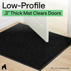 GORILLA GRIP Waterproof Traffic Guard Door Mat, Indoor and Outdoor Heavy Duty - Image 9