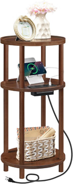 HOOBRO Small Round Side Table by HOOBRO