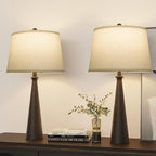 Oneach 25.75" Modern Table Lamp Set of 2, Bedside Lamps - Image 6