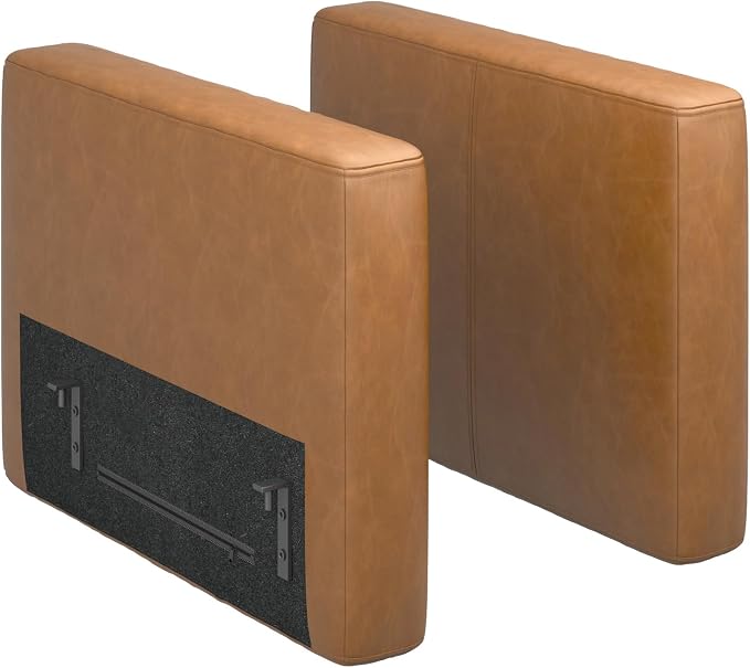 EASE MOOSE Faux Leather Sectional Couch Sofa - Image 3