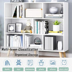 IOTXY Wooden Open Shelf Bookcase - Image 6