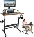 Model 2026 Adjustable Height Rolling Desk by Unknown
