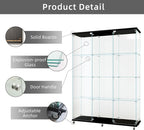 LFT HUIMEI2Y Glass Display Cabinet 12 Shelves - Image 5
