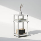 Furinno JUST Side Table, 3-Tier End Table, Open Shelves Night Stand, Bedside - Image 5