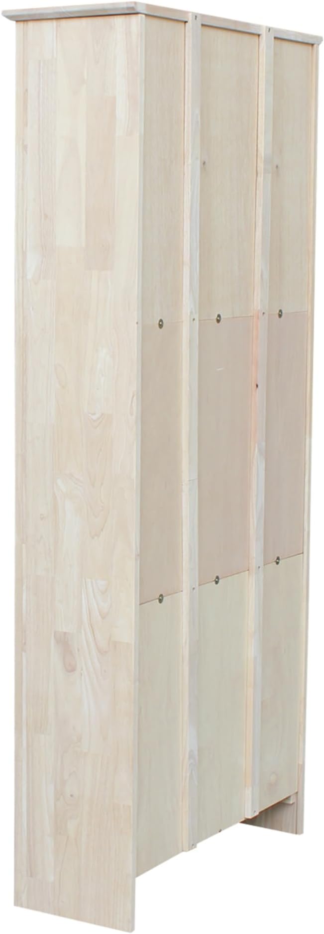 International Concepts Shaker Bookcase 72-Inch Tall, Solid Parawood, 5-Shelf - Image 6