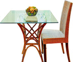 Dulles Glass 24 inch Square Glass Table Top - Image 7
