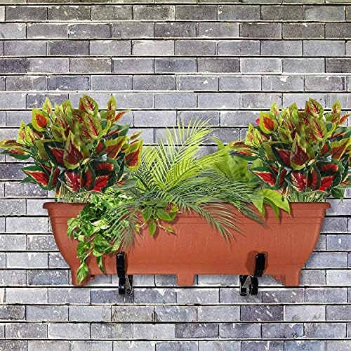 CATTREE Artificial Shrubs, Plastic Plants Heart Grass Fake Green Bushes Greenery Leaves Wedding Indoor Outdoor Home Garden Verandah Office Table Centerpieces Arrangements Decoration 4 pcs - Image 6