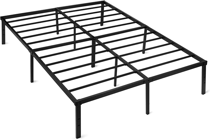 Amazon Basics - Metal Bed Frame, Non-Foldable Platform Bed, Easy Assembly by AmazonBasics