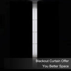Blackout Curtains 66 x 95 inch/Black Curtains Set of 2 Panels/Thermal Insulated - Image 3