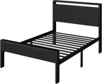 SHA CERLIN 14 Inch Twin Size Metal Platform Bed Frame - Image 8