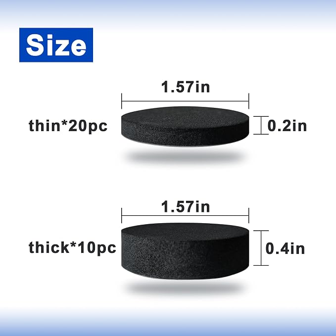 Krisler Headboard Stoppers, Soft Bed Stabilizer Against Wall, Self Adhesive - Image 2