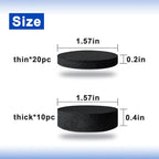Krisler Headboard Stoppers, Soft Bed Stabilizer Against Wall, Self Adhesive - Image 2