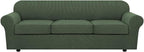 H.VERSAILTEX 4 Piece Stretch Sofa Covers by HVERSAILTEX