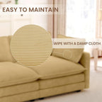 ROWHY 78'' Sectional 2 Seat Cloud Loveseat - Image 5