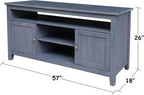 IC INTERNATIONAL CONCEPTS Solid Wood Entertainment/TV Stand - Image 11