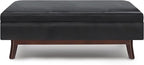 SIMPLIHOME Owen Rectangular Storage Ottoman - Image 5