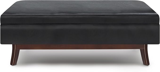 SIMPLIHOME Owen Rectangular Storage Ottoman - Image 5